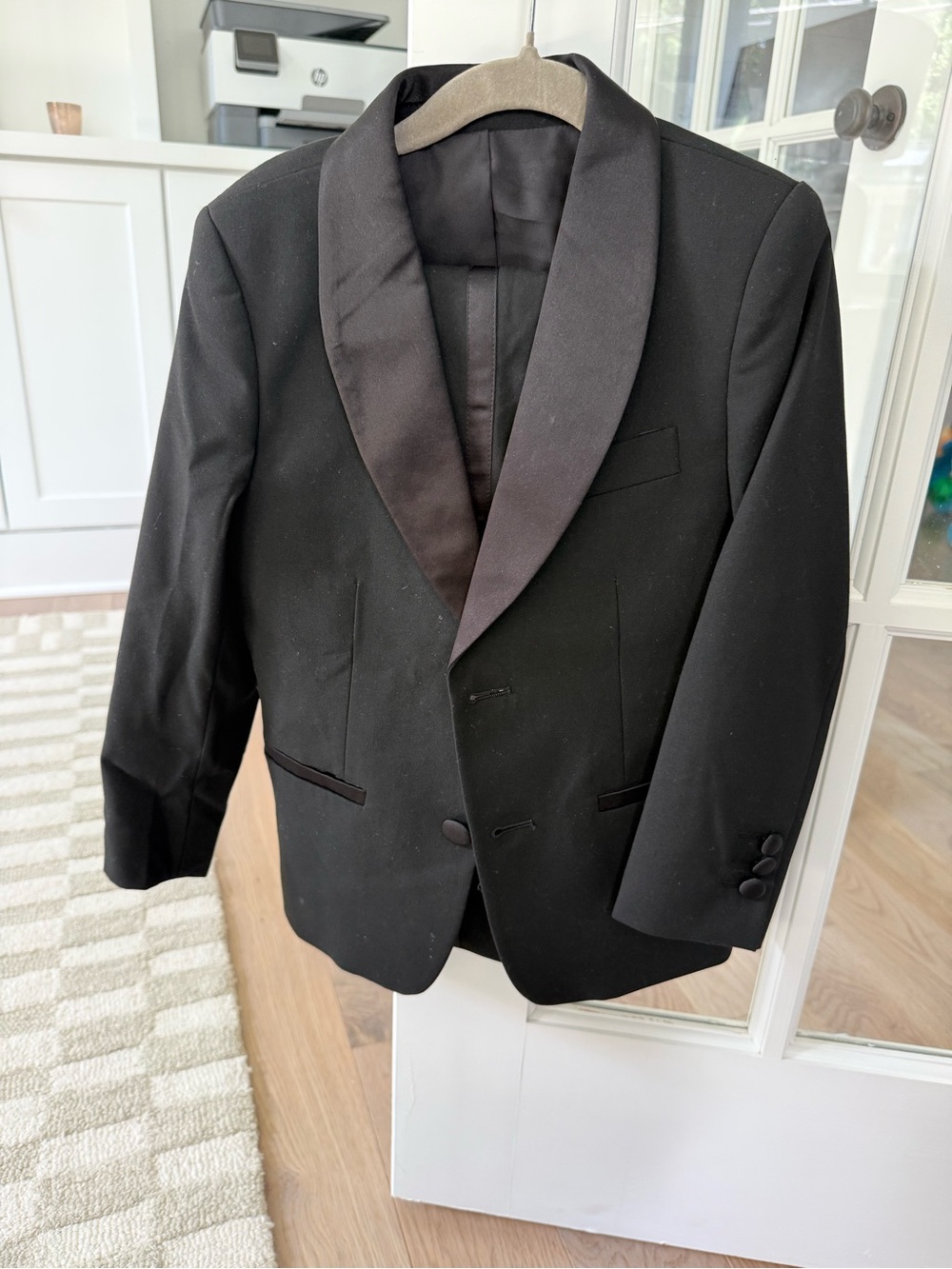 Boys tuxedo size 6. Bought from Azazie.